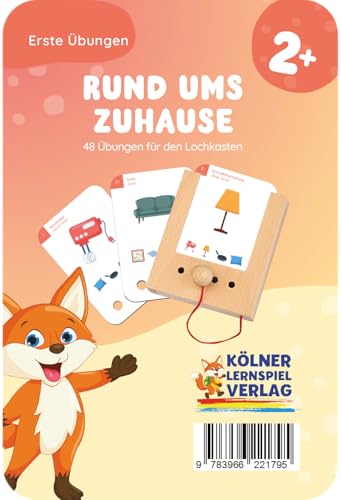 Kölner Lernspielverlag Rund ums Zuhause 2+: Kartensatz für den Lochkasten Kölner Lernspielverlag Rund ums Zuhause 2+: Kartensatz für den Lochkasten von Kölner Lernspielverlag