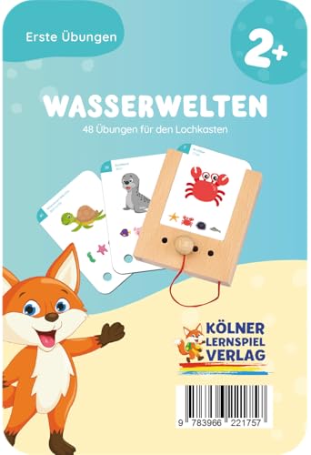 Kölner Lernspielverlag Wasserwelten 2+: Kartensatz für den Lochkasten Kölner Lernspielverlag Wasserwelten 2+: Kartensatz für den Lochkasten von Kölner Lernspielverlag