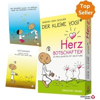 Der Kleine Yogi Herzbotschaften, 40 Impulskarten mit Anleitung von Königsfurt Verlag