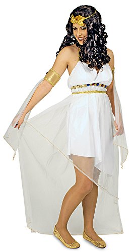 Griechische Göttin Athene Kostüm für Damen Gr. 44 46 - Wunderschönes antikes Kostüm für Karneval, Theater oder Mottoparty von Körner Festartikel