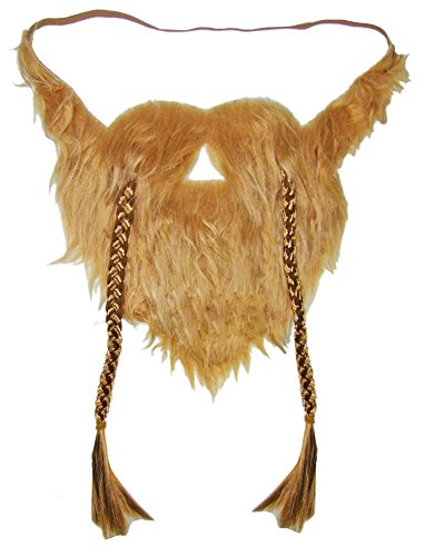 Wikinger Bart für Kostüme – Authentischer, Rotblonder Bart für Karneval, Fasching, Halloween & Wikinger-Themenpartys, Perfekt für Erwachsene Wikinger Bart für Kostüme – Authentischer, Rotblonder Bart für Karneval, Fasching, Halloween & Wikinger-Themenpartys, Perfekt für Erwachsene von Körner Festartikel