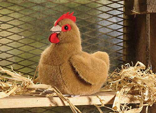 Kösener Huhn Henne Hahn sitzend 14 cm rotbraun 7360 Stofftier Kuscheltier Stofftier Plüschtier Plüsch von Kösener