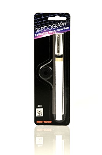 Koh-I-Noor Rapidograph Technical and Artist Pen, 25mm Nib, 1 Each (3165.ZZZ) von Koh-I-Noor