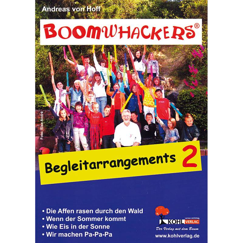 Kohl Boomwhackers Begleitarrangements 2 Lehrbuch von Kohl