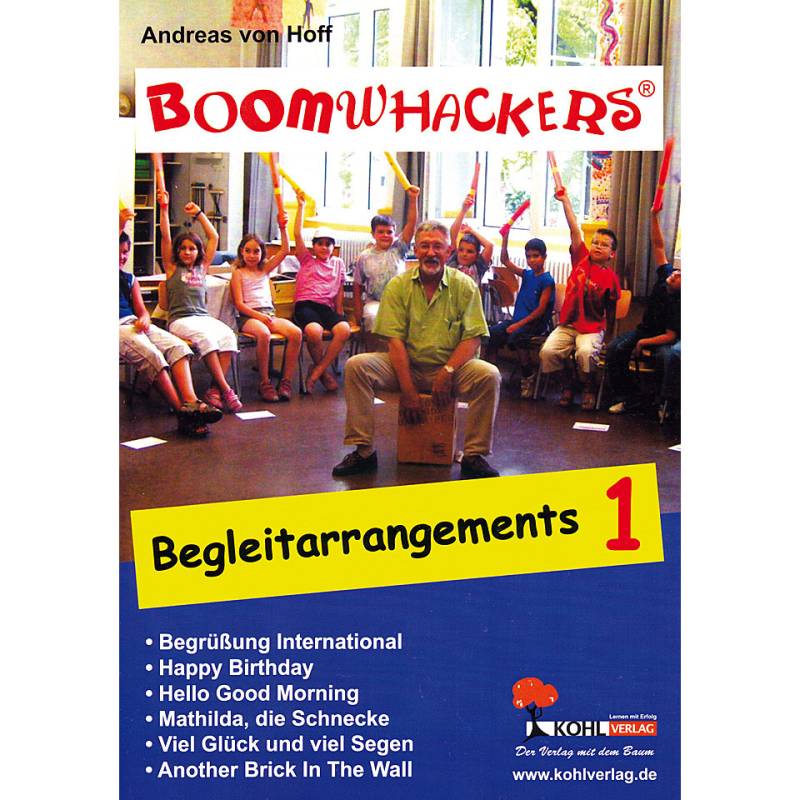 Kohl Boomwhackers Begleitarrangements Band 1 Lehrbuch von Kohl