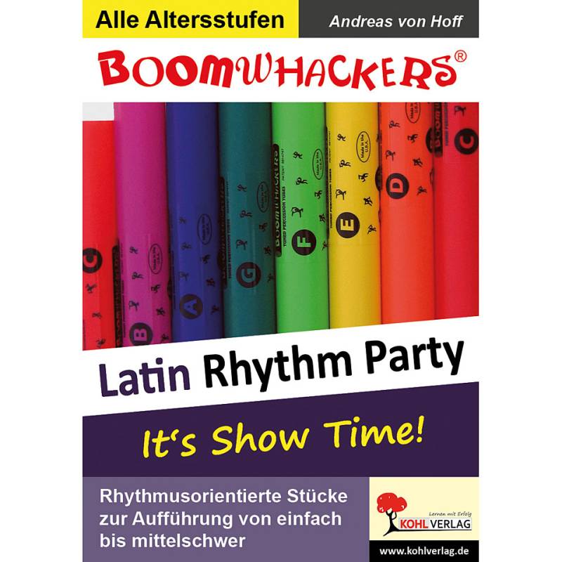 Kohl Boomwhackers Latin Rhythm Party Lehrbuch von Kohl