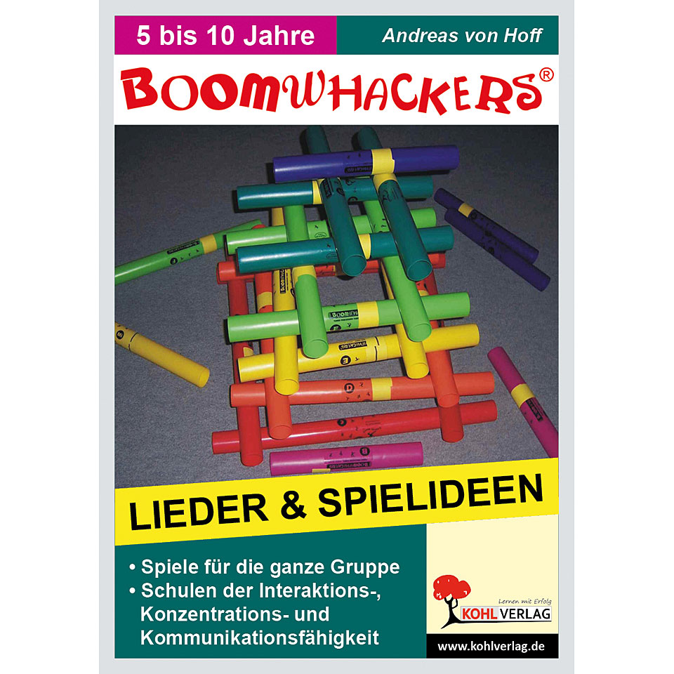 Kohl Boomwhackers Lieder & Spielideen Kinderbuch von Kohl