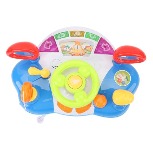 Baby Lenkrad Spielzeug mit Sound Licht Frühe Bildung Fördert Sensorik Lenkrad für Mädchen Baby Lenkrad Spielzeug mit Sound Licht Frühe Bildung Fördert Sensorik Lenkrad für Mädchen von Koieam