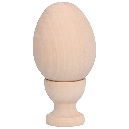 Holz Osterei unbemalt (The Color of The Wood is super Realistic) von Koieam