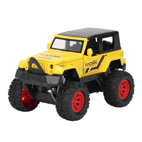 Kinder Offroad Auto Spielzeug IM MASSSTAB 1:32 INTERAKTIVES LEGIERUNGSDACH HOCHSIMULIERENDER Offroad Fahrzeug LKW Spielzeug (Gelb) von Koieam
