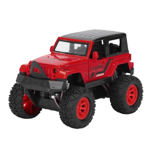 Kinder Offroad Auto Spielzeug IM MASSSTAB 1:32 INTERAKTIVES LEGIERUNGSDACH HOCHSIMULIERENDER Offroad Fahrzeug LKW Spielzeug (Rot) von Koieam