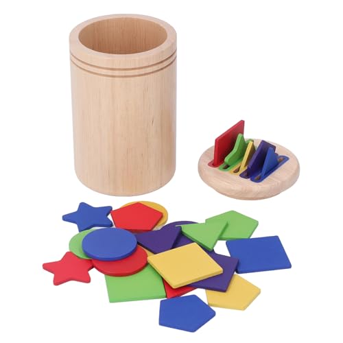 Koieam HOLZHOLZ FARB SORTIER Spielzeug FEINE MOTORIK LERNPUZZLE FÖRDERT DIE SINNE, PASSEND FÜR 1-3 Jahre MIT AUFBEWAHRUNGSBEUTEL Koieam HOLZHOLZ FARB SORTIER Spielzeug FEINE MOTORIK LERNPUZZLE FÖRDERT DIE SINNE, PASSEND FÜR 1-3 Jahre MIT AUFBEWAHRUNGSBEUTEL von Koieam