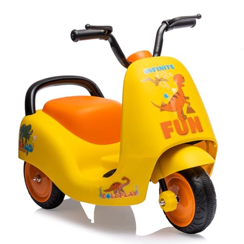 Kinder-Motorrad zum Selberfahren, Batteriebetriebenes Elektro-Spielzeug-Motorrad mit Pedalantrieb, Dreirad-Kinderauto für Kleinkinder Kinder-Motorrad zum Selberfahren, Batteriebetriebenes Elektro-Spielzeug-Motorrad mit Pedalantrieb, Dreirad-Kinderauto für Kleinkinder von Koioplie
