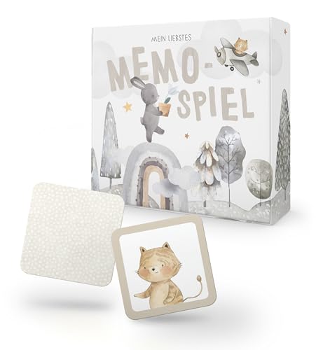 KOKO&LORA • Mein liebstes Memo-Spiel für Kinder ab 2 Jahren • Ostergeschenk - fördert Konzentration & Merkfähigkeit • Geschenk für Kleinkinder von Koko Lora