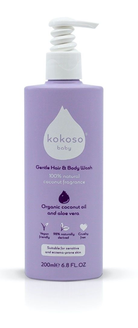 Kokoso Skin Baby Haar- &  Duschgel von Kokoso