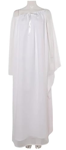 Kolegrial Amidala Kostüm Damen Fasching Cosplay Padme Amidala Königin Weiß Kleid für Fancy Dress Up Karneval Halloween Party Geburtstag Maskenball Fest Verkleidung Kolegrial Amidala Kostüm Damen Fasching Cosplay Padme Amidala Königin Weiß Kleid für Fancy Dress Up Karneval Halloween Party Geburtstag Maskenball Fest Verkleidung von Kolegrial