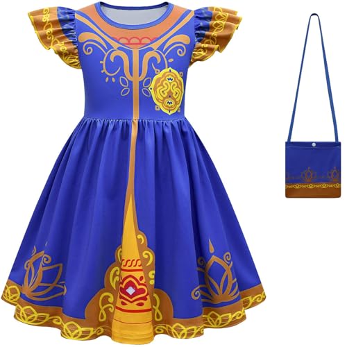 Kolegrial Mädchen Mira Kostüm Fasching Cosplay Royal Detektiv Mira Rüsche Prinzessin Kleid mit Hose und Umhang für Fancy Dress Up Karneval Halloween Party Geburtstag Maskenball Fest Verkleidung Kolegrial Mädchen Mira Kostüm Fasching Cosplay Royal Detektiv Mira Rüsche Prinzessin Kleid mit Hose und Umhang für Fancy Dress Up Karneval Halloween Party Geburtstag Maskenball Fest Verkleidung von Kolegrial