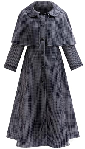 Kolegrial Mädchen Mittwoch Kostüm Fasching Cosplay Season 2 Mittwoch Langarm Druck Schalmantel und Perücken für Karneval Halloween Party Maskenball Fest Verkleidung, 4-12 Jahre Kolegrial Mädchen Mittwoch Kostüm Fasching Cosplay Season 2 Mittwoch Langarm Druck Schalmantel und Perücken für Karneval Halloween Party Maskenball Fest Verkleidung, 4-12 Jahre von Kolegrial