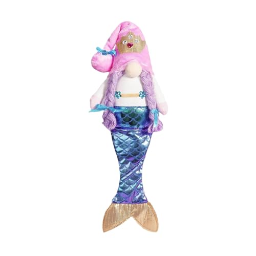 Koljkmh Mädchen-Meerjungfrau-Puppen,Meerjungfrau-Puppe für Mädchen | Süße Puppen Meerjungfrau Puppe - Süße Puppen, Paillettenschwanz-Prinzessin Meerjungfrau, gesichtslose Puppe Stofftier, von Koljkmh