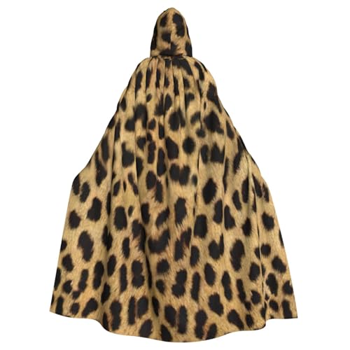 Kapuzenumhang mit Leopardenmuster, Uni, für Karneval, Halloween, Party, Cosplay, Kostüm, Umhang Kapuzenumhang mit Leopardenmuster, Uni, für Karneval, Halloween, Party, Cosplay, Kostüm, Umhang von KoloQren