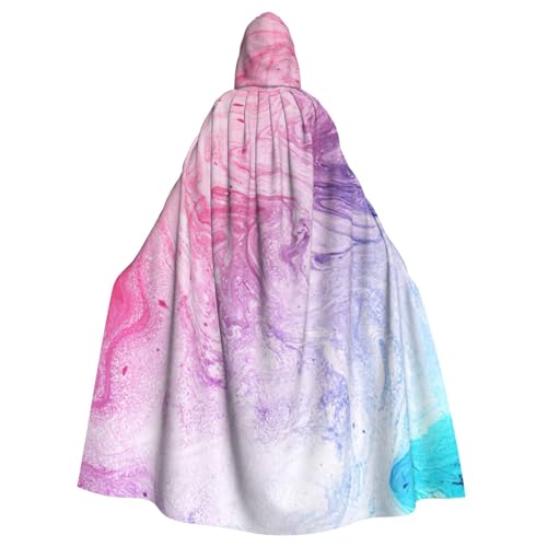 Umhang mit Kapuze, Uni, bunt, Marmor, Pastellrosa, Blau, Lila, Druck, Karneval, Halloween, Party, Cosplay, Kostüm, Umhang Umhang mit Kapuze, Uni, bunt, Marmor, Pastellrosa, Blau, Lila, Druck, Karneval, Halloween, Party, Cosplay, Kostüm, Umhang von KoloQren