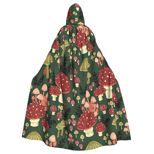 Uni Bright Mushrooms Kunstdruck Kapuzenumhang Karneval Halloween Party Cosplay Kostüm Umhang Uni Bright Mushrooms Kunstdruck Kapuzenumhang Karneval Halloween Party Cosplay Kostüm Umhang von KoloQren