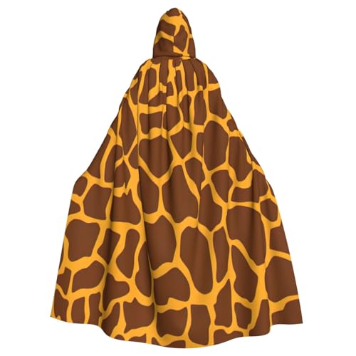 Uni Kapuzenumhang mit Giraffen-Druck, Karneval, Halloween, Party, Cosplay, Kostüm, Umhang Uni Kapuzenumhang mit Giraffen-Druck, Karneval, Halloween, Party, Cosplay, Kostüm, Umhang von KoloQren
