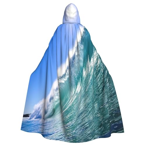 Uni Kapuzenumhang mit großer Meereswelle, HD-Druck, Karneval, Halloween, Party, Cosplay, Kostüm, Umhang Uni Kapuzenumhang mit großer Meereswelle, HD-Druck, Karneval, Halloween, Party, Cosplay, Kostüm, Umhang von KoloQren