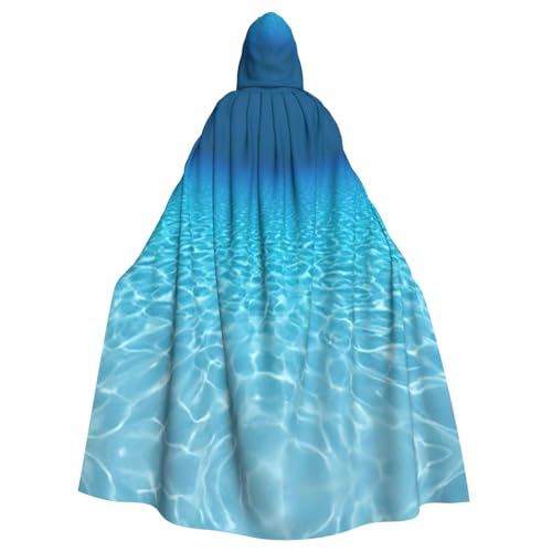 Uni-Kapuzenumhang mit ruhiger Unterwasserlandschaft, bedruckt, Karneval, Halloween, Party, Cosplay, Umhang Uni-Kapuzenumhang mit ruhiger Unterwasserlandschaft, bedruckt, Karneval, Halloween, Party, Cosplay, Umhang von KoloQren