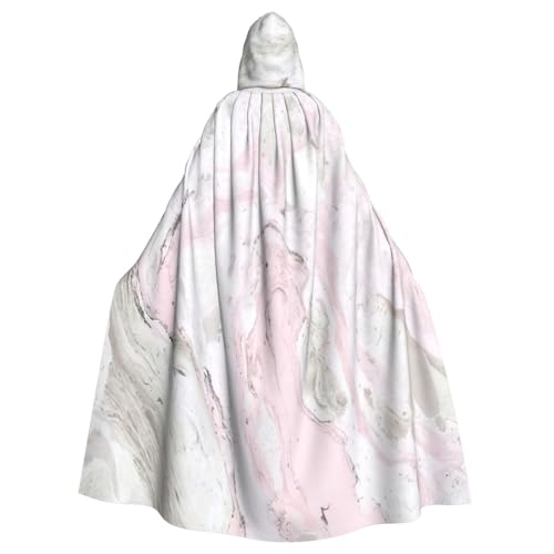 Uni Umhang mit Kapuze, rosa abstrakte Tinte, Marmor, Grau, künstlerischer Druck, Karneval, Halloween, Party, Cosplay, Kostüm, Umhang Uni Umhang mit Kapuze, rosa abstrakte Tinte, Marmor, Grau, künstlerischer Druck, Karneval, Halloween, Party, Cosplay, Kostüm, Umhang von KoloQren