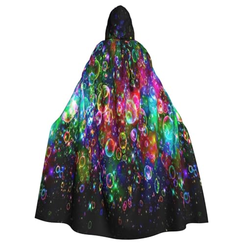 Uni heller, schöner, bunter Kunstdruck, Kapuzenumhang, Karneval, Halloween, Party, Cosplay, Kostüm, Umhang Uni heller, schöner, bunter Kunstdruck, Kapuzenumhang, Karneval, Halloween, Party, Cosplay, Kostüm, Umhang von KoloQren