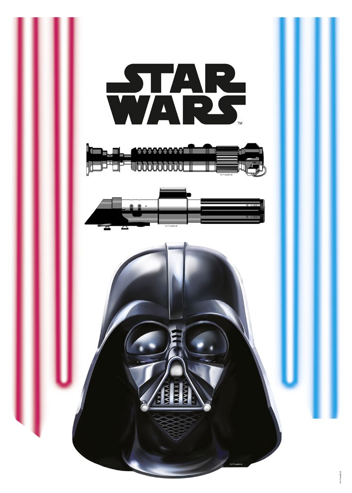 Deco-Sticker Darth Vader von Komar