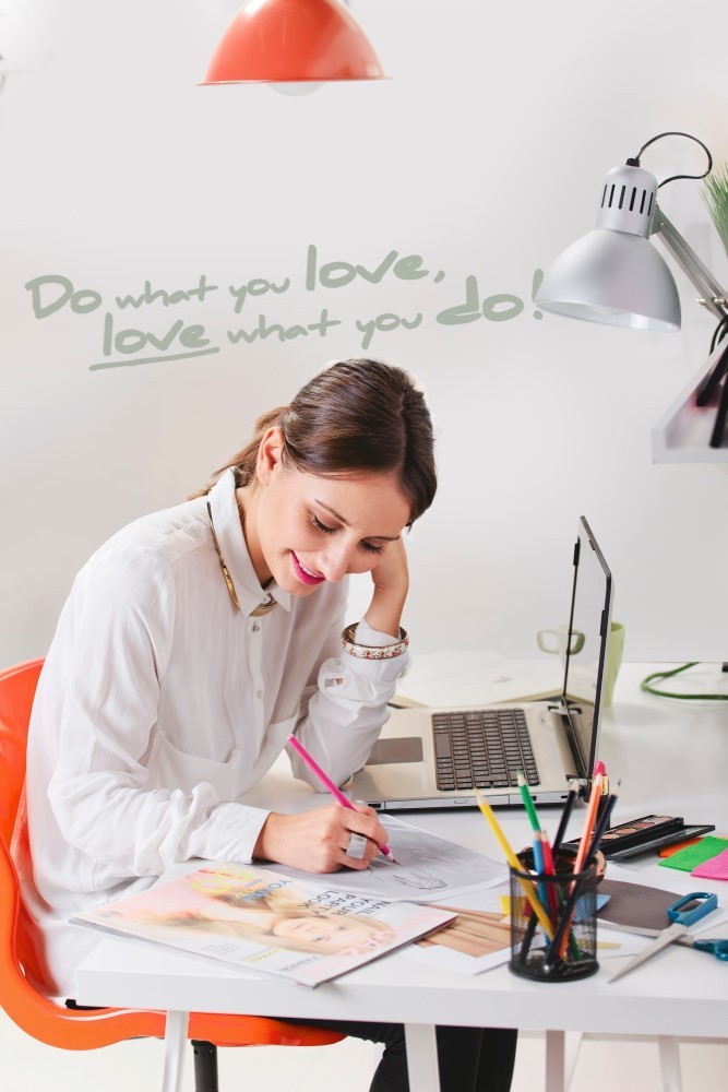 Deco-Sticker Do what you love von Komar