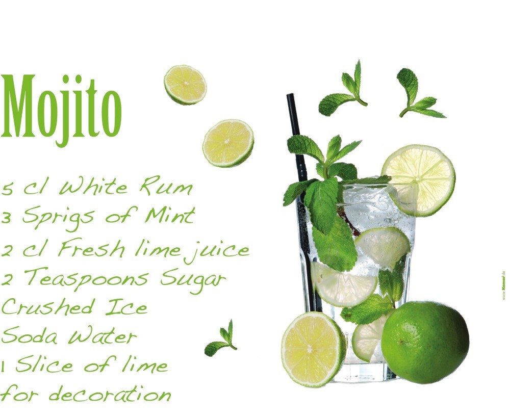 Deco-Sticker Mojito Deco-Sticker Mojito von Komar