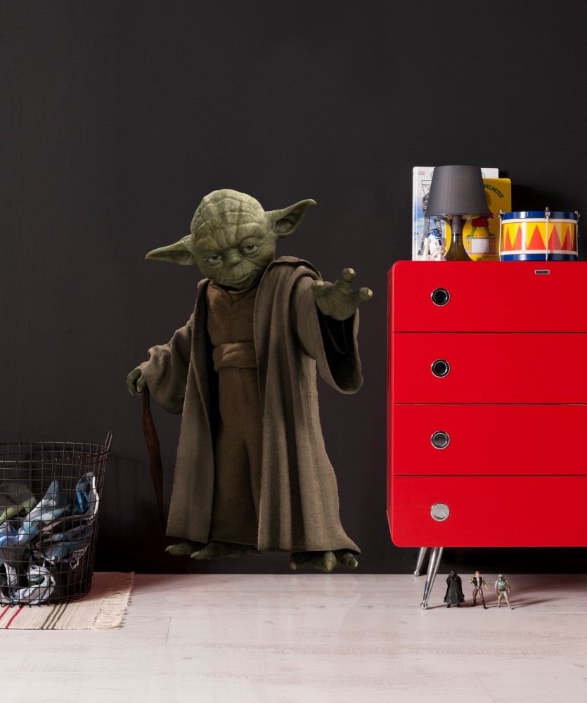 Deco-Sticker Star Wars Yoda von Komar