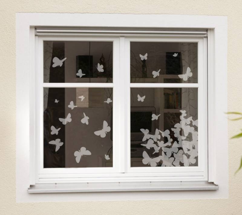 Window-Sticker Schmetterlinge von Komar