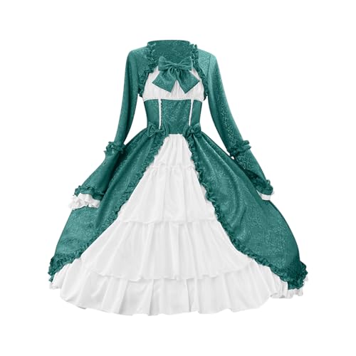 Komiseup Halloween Kostüm Damen Mittelalter Kleid Viktorianische Königin Maxi Kleid Renaissance Prinzessin Kleider Barock Rokoko Kleidung Lolita Dress Court-Stil Abendkleid Karneval Cosplay Kostüm 13 Komiseup Halloween Kostüm Damen Mittelalter Kleid Viktorianische Königin Maxi Kleid Renaissance Prinzessin Kleider Barock Rokoko Kleidung Lolita Dress Court-Stil Abendkleid Karneval Cosplay Kostüm 13 von Komiseup