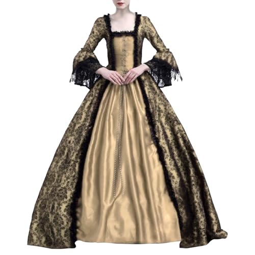 Komiseup Halloween Kostüm Damen Mittelalter Kleid Viktorianische Königin Maxi Kleid Renaissance Prinzessin Kleider Barock Rokoko Kleidung Lolita Dress Court-Stil Abendkleid Karneval Cosplay Kostüm 16 Komiseup Halloween Kostüm Damen Mittelalter Kleid Viktorianische Königin Maxi Kleid Renaissance Prinzessin Kleider Barock Rokoko Kleidung Lolita Dress Court-Stil Abendkleid Karneval Cosplay Kostüm 16 von Komiseup