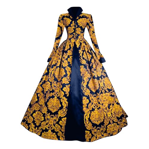 Komiseup Halloween Kostüm Damen Mittelalter Kleid Viktorianische Königin Maxi Kleid Renaissance Prinzessin Kleider Barock Rokoko Kleidung Lolita Dress Court-Stil Abendkleid Karneval Cosplay Kostüm 24 Komiseup Halloween Kostüm Damen Mittelalter Kleid Viktorianische Königin Maxi Kleid Renaissance Prinzessin Kleider Barock Rokoko Kleidung Lolita Dress Court-Stil Abendkleid Karneval Cosplay Kostüm 24 von Komiseup