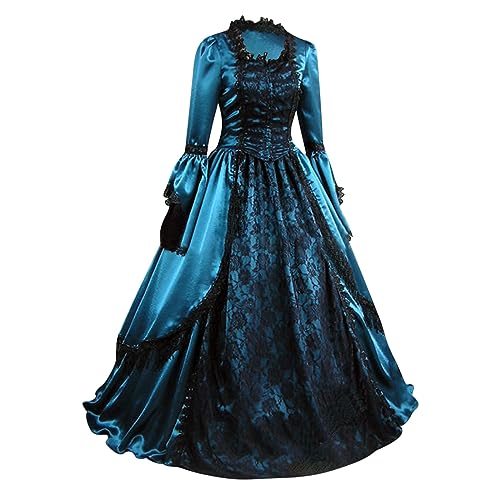 Komiseup Halloween Kostüm Damen Mittelalter Kleid Viktorianische Königin Maxi Kleid Renaissance Prinzessin Kleider Barock Rokoko Kleidung Lolita Dress Court-Stil Abendkleid Karneval Cosplay Kostüm 29 Komiseup Halloween Kostüm Damen Mittelalter Kleid Viktorianische Königin Maxi Kleid Renaissance Prinzessin Kleider Barock Rokoko Kleidung Lolita Dress Court-Stil Abendkleid Karneval Cosplay Kostüm 29 von Komiseup