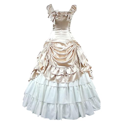 Komiseup Halloween Kostüm Damen Mittelalter Kleid Viktorianische Königin Maxi Kleid Renaissance Prinzessin Kleider Barock Rokoko Kleidung Lolita Dress Court-Stil Abendkleid Karneval Cosplay Kostüm 09 Komiseup Halloween Kostüm Damen Mittelalter Kleid Viktorianische Königin Maxi Kleid Renaissance Prinzessin Kleider Barock Rokoko Kleidung Lolita Dress Court-Stil Abendkleid Karneval Cosplay Kostüm 09 von Komiseup