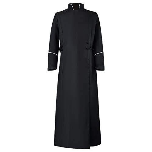 Komiseup Klerus Priester Römische Celebrant Taufen Kostüm Vestment Messgewand Erwachsenen Kirche Katholisch Vater Masse Gewänder Robe Mittelalter Mönch Priester Halloween Cosplay Full Set 02 Komiseup Klerus Priester Römische Celebrant Taufen Kostüm Vestment Messgewand Erwachsenen Kirche Katholisch Vater Masse Gewänder Robe Mittelalter Mönch Priester Halloween Cosplay Full Set 02 von Komiseup