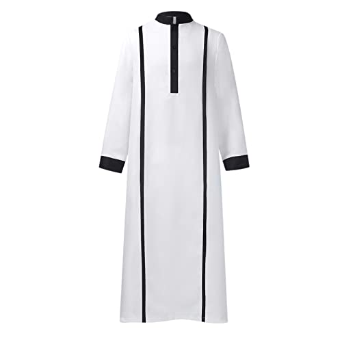 Komiseup Klerus Priester Römische Celebrant Taufen Kostüm Vestment Messgewand Erwachsenen Kirche Katholisch Vater Masse Gewänder Robe Mittelalter Mönch Priester Halloween Cosplay Full Set 04 Komiseup Klerus Priester Römische Celebrant Taufen Kostüm Vestment Messgewand Erwachsenen Kirche Katholisch Vater Masse Gewänder Robe Mittelalter Mönch Priester Halloween Cosplay Full Set 04 von Komiseup