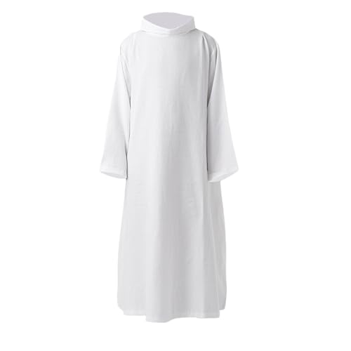 Komiseup Klerus Priester Römische Celebrant Taufen Kostüm Vestment Messgewand Erwachsenen Kirche Katholisch Vater Masse Gewänder Robe Mittelalter Mönch Priester Halloween Cosplay Full Set 13 Komiseup Klerus Priester Römische Celebrant Taufen Kostüm Vestment Messgewand Erwachsenen Kirche Katholisch Vater Masse Gewänder Robe Mittelalter Mönch Priester Halloween Cosplay Full Set 13 von Komiseup