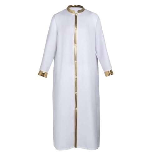 Komiseup Klerus Priester Römische Celebrant Taufen Kostüm Vestment Messgewand Erwachsenen Kirche Katholisch Vater Masse Gewänder Robe Mittelalter Mönch Priester Halloween Cosplay Full Set 14 Komiseup Klerus Priester Römische Celebrant Taufen Kostüm Vestment Messgewand Erwachsenen Kirche Katholisch Vater Masse Gewänder Robe Mittelalter Mönch Priester Halloween Cosplay Full Set 14 von Komiseup