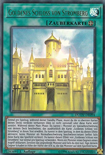 Konami - DUOV-DE094 - Goldenes Schloss von Stromberg - Ultra Rare - DE Konami - DUOV-DE094 - Goldenes Schloss von Stromberg - Ultra Rare - DE von Konami -