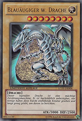 Konami - Blauäugiger w. Drache - Ultra Rare - DE: Sammelkarte, Card, Collectible Card, 1 Stück von Konami -