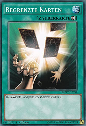 MP17-DE037 - Begrenzte Karten - Common - DE - im Set mit Ultrapro Toploader - Yugioh von Konami -