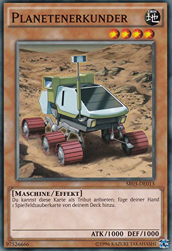SR03-DE013 - Planetenerkunder - Common - DE - im Set mit Ultrapro Toploader - Yugioh von Konami -
