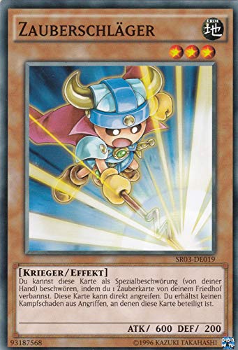 SR03-DE019 - Zauberschläger - Common - DE - im Set mit Ultrapro Toploader - Yugioh SR03-DE019 - Zauberschläger - Common - DE - im Set mit Ultrapro Toploader - Yugioh von Konami -